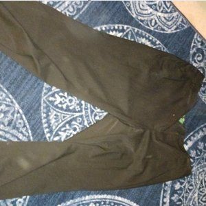 Ralph Lauren Sanderson Women's Flat Front Pant Black 20 W